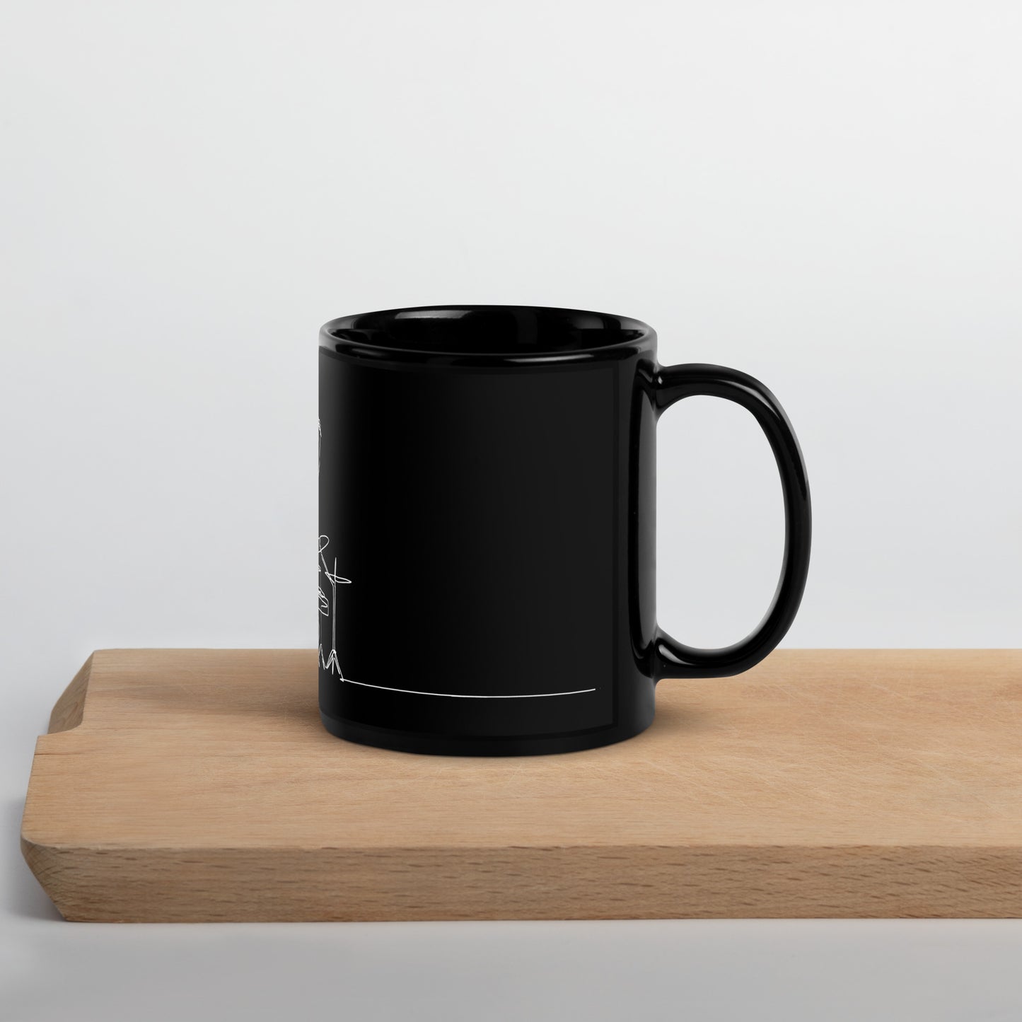 Drummer Black Glossy Mug