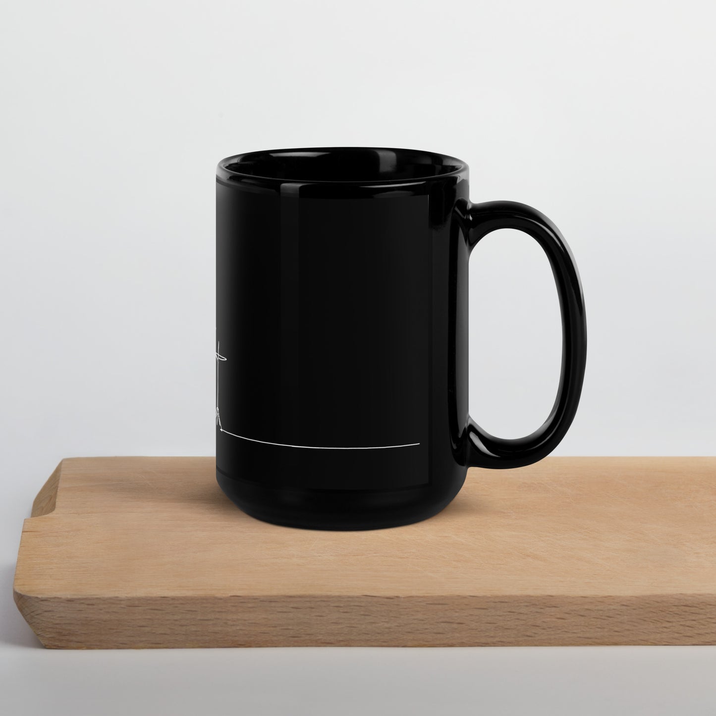 Drummer Black Glossy Mug