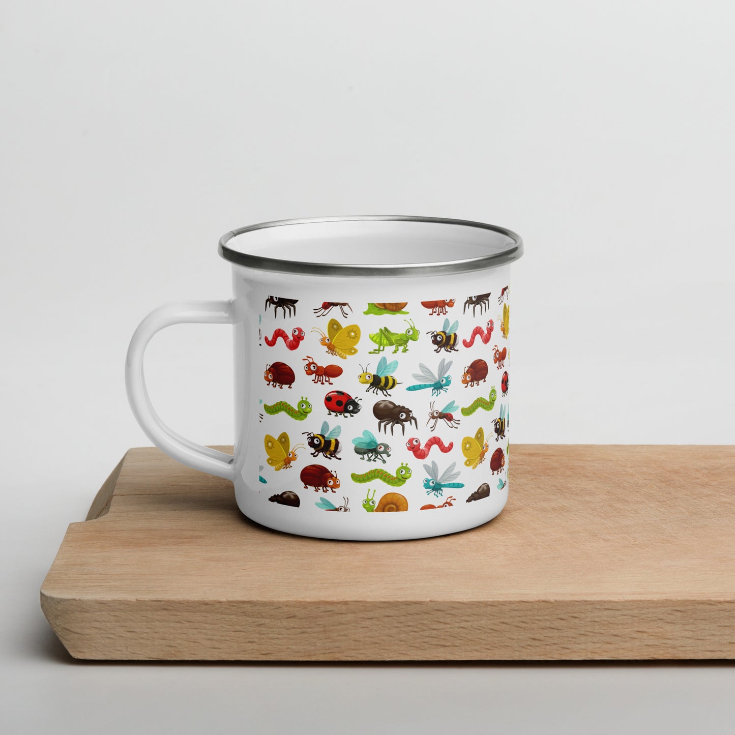 Cute insects and bugs Enamel Mug