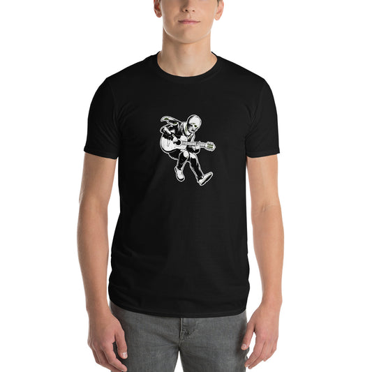 Fancy Skeleton Guitar Player T-Shirt