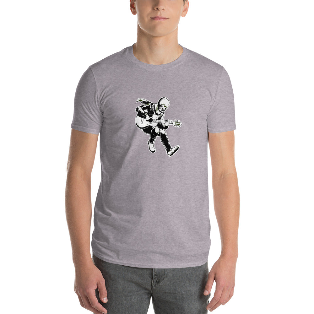 Fancy Skeleton Guitar Player T-Shirt